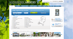 Desktop Screenshot of inspirerendelocaties.nl