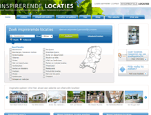Tablet Screenshot of inspirerendelocaties.nl